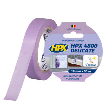 Малярная лента HPX 4800 Delicate 19мм х 50м пурпурный