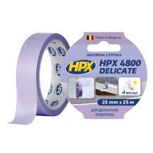 Малярная лента HPX 4800 Delicate 25мм х 25м пурпурный