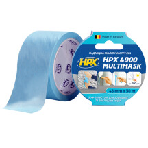 Малярська стрічка HPX 4900 Multimask 50мм х 50м блакитний