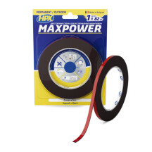 Двостороння стрічка MAXPOWER OUTDOOR 6мм х 5м чорна