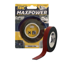 Двухсторонняя лента MAXPOWER OUTDOOR 12мм х 2м черная