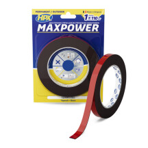 Двухсторонняя лента MAXPOWER OUTDOOR 12мм х 5м черная