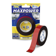 Двухсторонняя лента MAXPOWER OUTDOOR 19мм х 2м черная