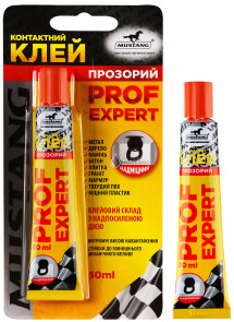 Контактный клей PROF EXPERT MUSTANG 30ml №1