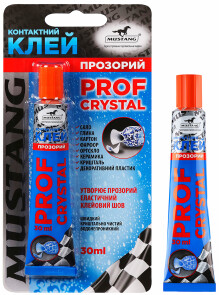 Контактний клей Display PROF CRYSTAL MUSTANG 30ml №1