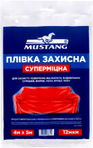 Пленка защитная СУПЕРМИЦНАЯ MUSTANG 12мкм 4м*5м