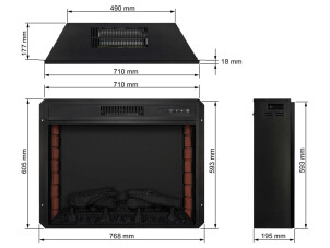 Електрокамін ArtiFlame AF28 №5