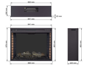 Электрокамин ArtiFlame AF33 №6