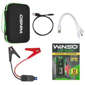 Пусковий пристрій Winso Jump Starter 800A/1600A 20000mAh №4