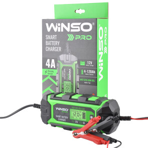 Зарядний пристрій АКБ WINSO PRO LCD 4A, 12V, 4-120Ah №4