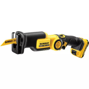 Пила сабельная аккумуляторная DeWALT, 10.8В XR Li-lon 0 - 2700 ход / мин, величина хода 14.3 мм, вес 1.2 кг, 2 аккумулятора 2 Ач, ЗП, кейс №3