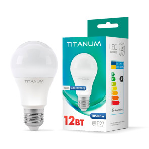 Led лампа Titanum A60 12W E27 4100K №1
