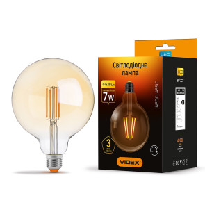 LED лампа VIDEX Filament ST64FASD 5W E27 2200K дімерна бронза №1