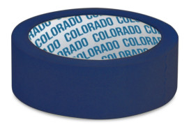 Стрічка малярська, максимальна фіксація, синя, 19мм х 20м Colorado | 10-075