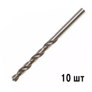 Cвердлo по металу DeWALT EXTREME2 HSS-G, діаметр 10.5 мм, загальна довжина 133 мм, робоча довжина 84 мм, промислове, 10 штук. №1