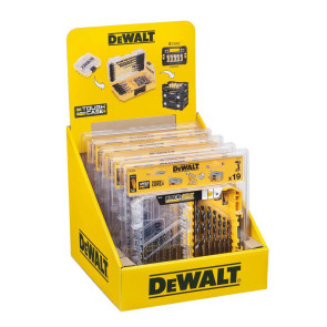 Набір свердел по металу DeWALT Black&Gold HSS-G, 19 шт, кейс Tough Case №5