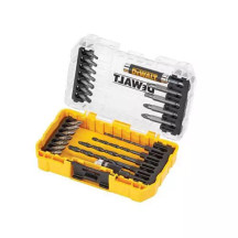 Набор бит и сверл DeWALT Phillips, Pozidriv, Torx, L = 25 мм - Pz2, Pz3, Ph2, T10, T15, T20, T25, T30, L = 50 мм - Pz2, Ph2, T25, T30, 25 шт, кейс