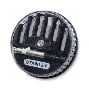 Набір біт STANLEY, Philips, Ph0, Ph1, Ph2, L= 25 мм, 7 шт, пластикова коробка №1