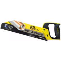 Ножовка STANLEY "FatMax®", для ПВХ, L = 300мм, 11 зубов "HP JETCUT" на дюйм.