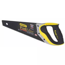 Ножовка STANLEY "FatMax® Jet - Cut" с покрытием "Appliflon", длина 380мм, 7 зубов на дюйм, продольный и поперечный разрез.