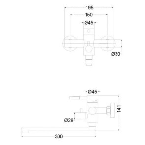 Набор смесителей VENTA 4в1 VA66886 №2