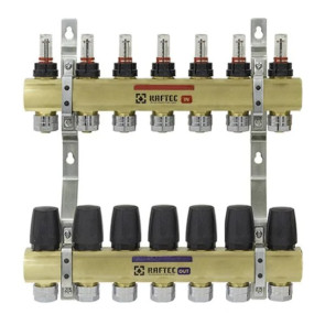 Колектор з витратомірами Raftec 1 'x7 LCR-1.7 №1