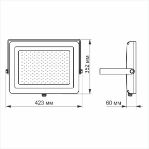 LED прожектор VIDEX PREMIUM 150W 5000K Белый №3