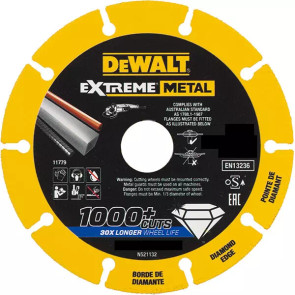 Диск алмазний DeWALT, сталь/алюміній/кольорові метали/арматура/нержавіюча сталь, 355х3.8х25.4 мм №1