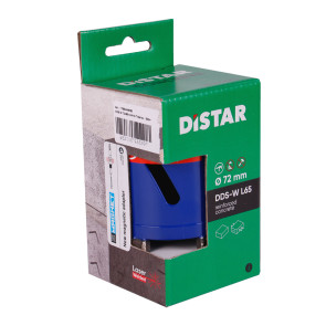 Свердло алмазне Distar DDS-W 72X65XМ16 Т-Бетон / SDS+ №3