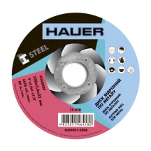 Диск відрізний по металу, 230х2х22 Hauer | 17-278