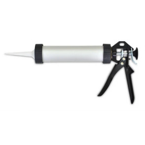 Пистолет для герметика полуоткрытый пластмассовый, металлическая ручка Favorit | 12-021 №1