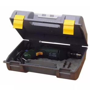 Ящик STANLEY, 359x136x325мм, для электроинструмента, пластмассовый с органайзером в крышке №1