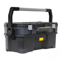 Ящик STANLEY 24 ", 670x323x283мм, профессиональный, пластмассовый, открытый с кейсом.