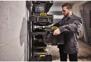 Ящик TOUGHSYSTEM 2.0 DeWALT, 555х375х317 мм, увеличенной емкости с лотком №4