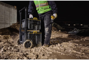 Ящик TOUGHSYSTEM 2.0 DeWALT, 555х375х317 мм, увеличенной емкости с лотком №5