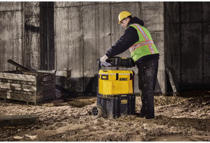 Ящик TOUGHSYSTEM 2.0 DeWALT, 555х375х317 мм, увеличенной емкости с лотком №6