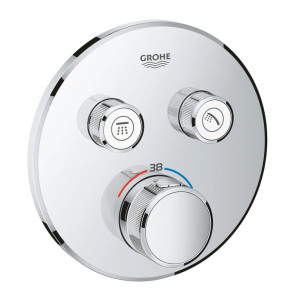 Зовнішня частина термостатичного змішувача для душу Grohe SmartControl 29119000 для двох споживачів №1