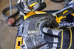 Штроборез аккумуляторный бесщеточный DeWALT, 54В XR FLEXVOLT Li--ion, диаметр диска 125х22.23 мм, вес 3.7 кг, без аккумулятора и ЗП, TSTAK №5