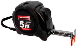 Рулетка вимірювальна Haisser 22036 з автостопом та магнітом 5мх25мм №1