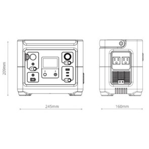 Зарядна станція GENERGY ZERO GZE-0303 288 Вт/год(240000190) №12