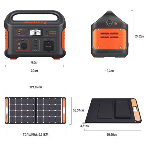 Солнечный генератор Jackery 500 (Explorer 500 + SolarSaga 100W) №10