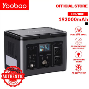 Портативна електростанція Yoobao EN700P Power Station — 192000mAh Сонячний генератор №2