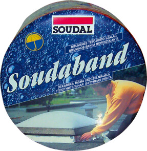 Лента битум. 7.5см/10м/RAL8017кор.SOUDABAND №1