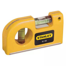 Рівень STANLEY "Pocket Level" кишеньковий, 2 капсулі, L=87 мм