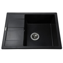 Гранітна мийка Globus Lux ONE чорний