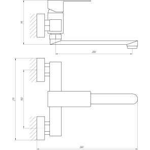 Змішувач для кухні Globus Lux SICILIA SBQ-104 №4