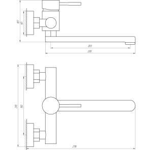 Смеситель для кухни Globus Lux ALPEN SBT1-104 №4