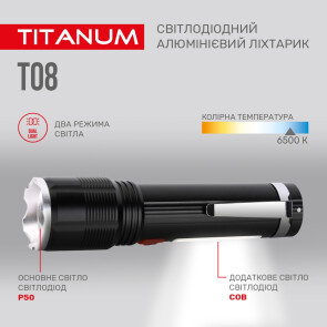 Портативний світлодіодний ліхтарик TITANUM TLF-T08 700Lm 6500K №7