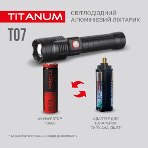 Портативный светодиодный фонарик TITANUM TLF-T07 700Lm 6500K №6