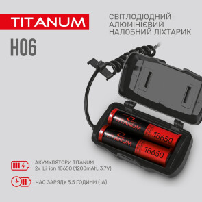 Налобный светодиодный фонарик TITANUM TLF-H06 800Lm 6500K №8
